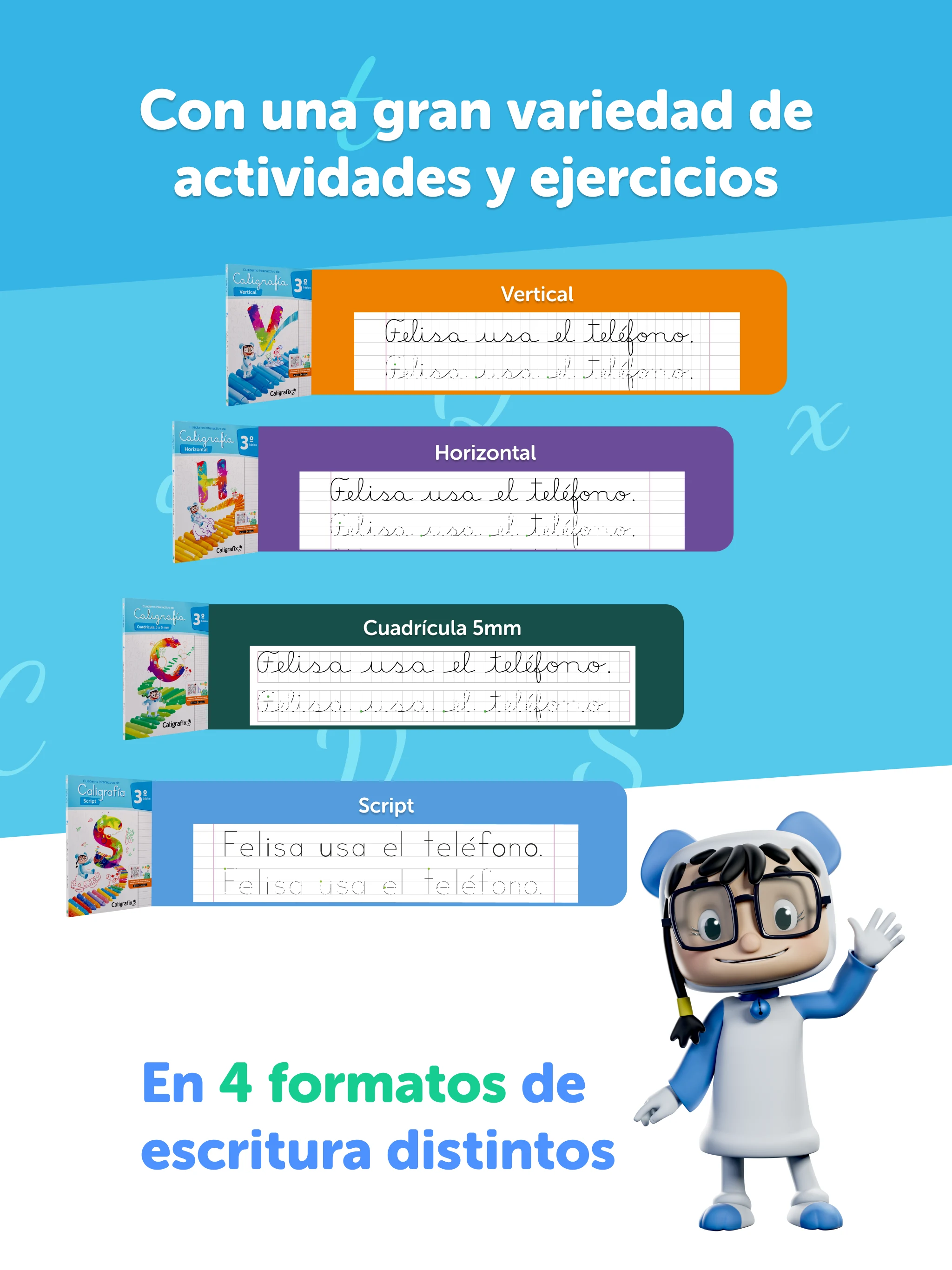 PleIQ - Caligrafía Interactiva screenshot