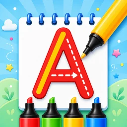 子供向けABCトレーシングゲーム のアイコン